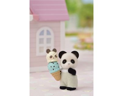 Sylvanian Families Ružový zmrzlinársky automobil