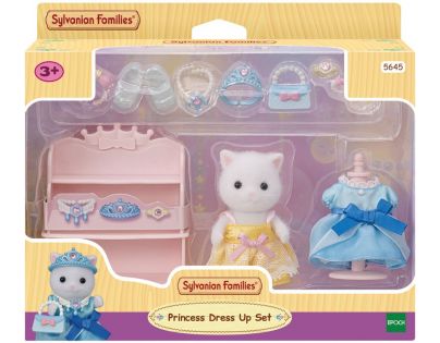 Sylvanian Families Šaty a ozdoby pre princezné s mačiatkom