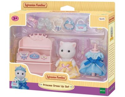 Sylvanian Families Šaty a ozdoby pre princezné s mačiatkom
