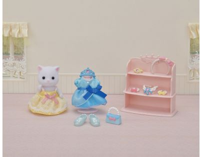 Sylvanian Families Šaty a ozdoby pre princezné s mačiatkom