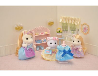 Sylvanian Families Šaty a ozdoby pre princezné s mačiatkom