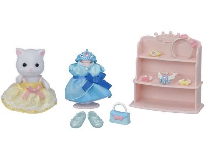 Sylvanian Families Šaty a ozdoby pre princezné s mačiatkom