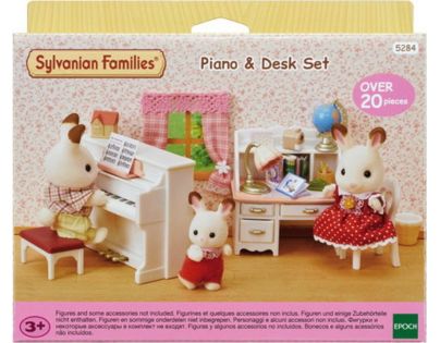Sylvanian Families Set piano a písací stôl