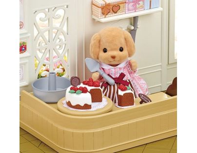 Sylvanian Families Sada zdobenie tort s pudlíkom