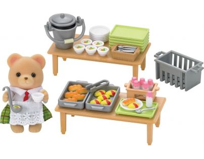 Sylvanian Families Školské obedy set