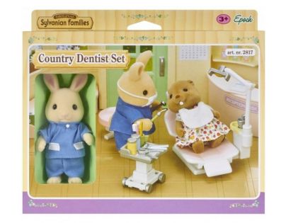 Sylvanian Families U zubára vrátane príslušenstva a figúrky králička