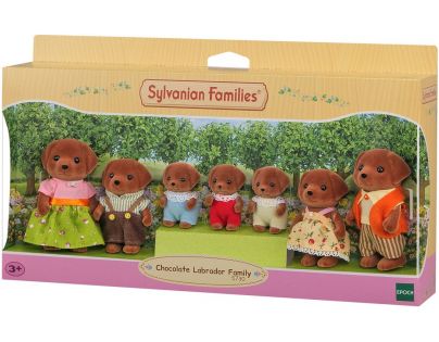 Sylvanian Families Rodina Chocolate labradorov