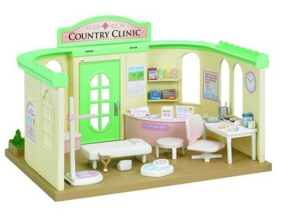 Sylvanian Families Vidiecka klinika vrátane príslušenstva bez figúrok