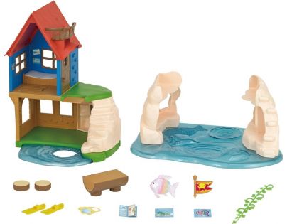Sylvanian Families Zábavný hrací domček pri mori