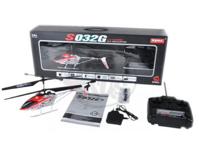 Syma RC Vrtulník 3CH s Gyro 37 cm