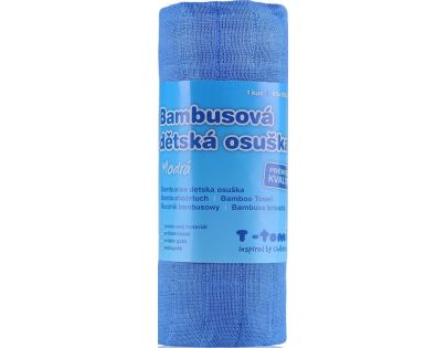 T-tomi Bambusová osuška, 1 ks, modrá