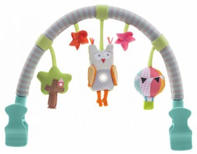 Taf Toys Hracia deka s hrazdou a hudbou Sova
