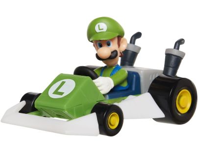 Talent show Super Mario miniautíčka s figúrkou Luigi