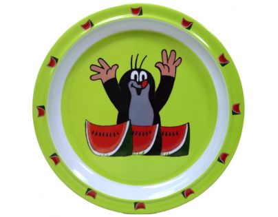 MÚ Krtko Tanier 21cm Krtek - melón