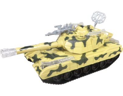 Made Tank se světlem a hudbou na baterie Béžová