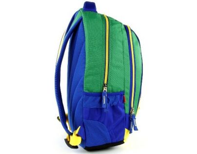 Target Batoh detský Futbal žltozelený