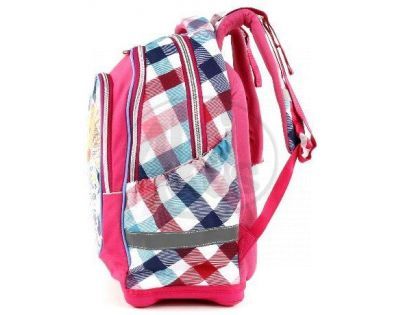 Target Winx Batoh dětský růžovo/kostičkatý super lehký