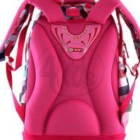 Target Winx Batoh dětský růžovo/kostičkatý super lehký 6