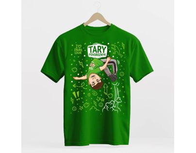 Tary Povoroznyk Tričko drink beko zelené 116-122