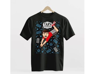 Tary Povoroznyk Tričko Tary money čierne 128-134