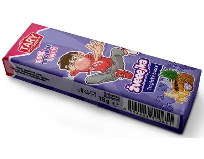 Tary Žveeejka - Tropické ovocie - 18g + tetovačka