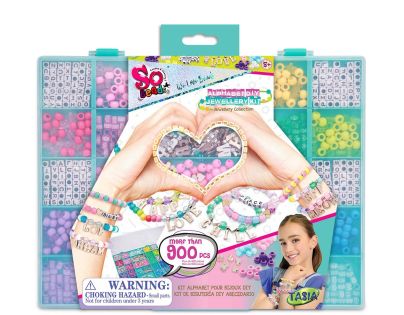 TASIA - Abecedná sada na výrobu náramkov 900 ks