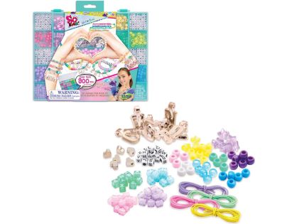 TASIA - Abecedná sada na výrobu náramkov 900 ks