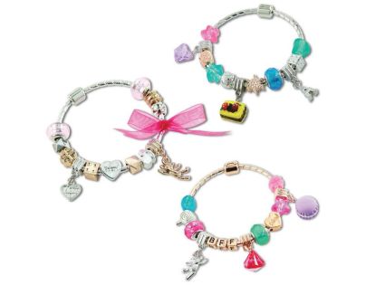 Tasia - Luxusná sada na výrobu náramkov s príveskami 70 ks