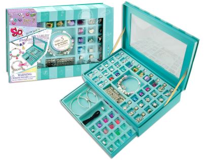 Tasia - Luxusná sada na výrobu náramkov s príveskami 70 ks