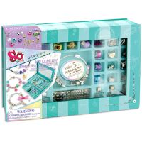 Tasia - Luxusná sada na výrobu náramkov s príveskami 70 ks