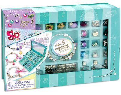 Tasia - Luxusná sada na výrobu náramkov s príveskami 70 ks