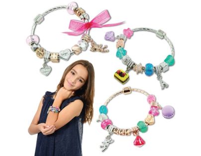 Tasia - Luxusná sada na výrobu náramkov s príveskami 70 ks