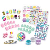 Tasia Veľká nechtová sada na úpravu nechtov s trblietkami a prsteňmi 5