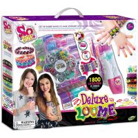 Tasia - Zapletač na výrobu náramkov z gumičiek - 1800 ks bez latexu