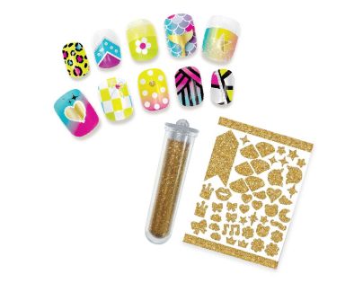 Tasia Beauty sada nechty - Stylistická sada s glitrami