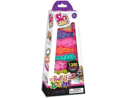 Tasia Náhradná sada gumičiek 1300 ks