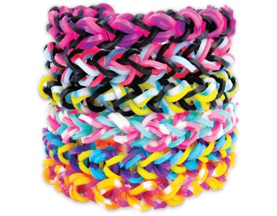 Tasia Sada na výrobu náramkov z gumičiek - 700 ks bez latexu