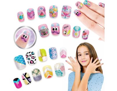 Tasia Štýlová sada Nail Art s trblietkami a nálepkami