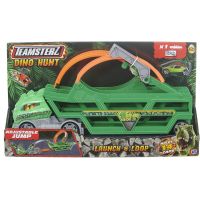 Teamsterz Dino prenosný transportér s 1 autíčkom a loopingom 2