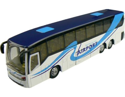 Alltoys Teamsterz městský autobus 1:50 - Bílá