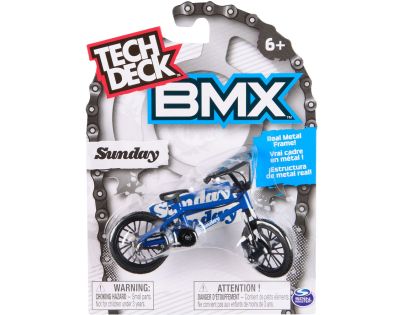 Tech Deck BMX zberateľský bicykel modré Sunday
