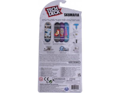Tech Deck Fingerboard čtyřbalení Sk8Mafia