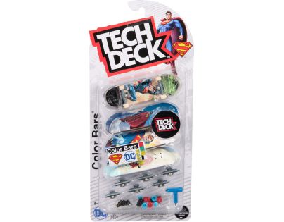 Tech Deck Fingerboard 4 ks Superman