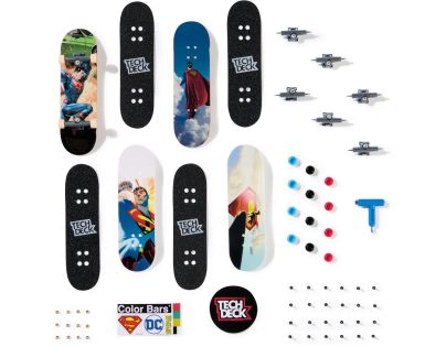 Tech Deck Fingerboard 4 ks Superman