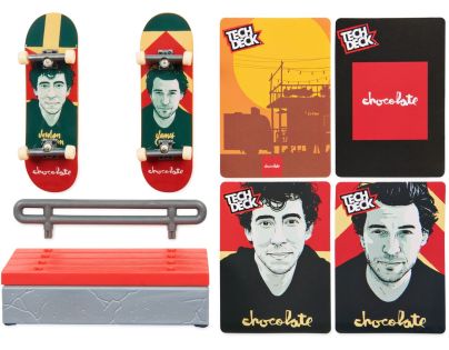 Tech Deck Fingerboard dvojbalenie s prekážkou Collect and Challenge