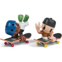 Tech Deck Sk8 Crew fingerboard s figúrkou Dvojbalenie černá čepice a modrá helma 2