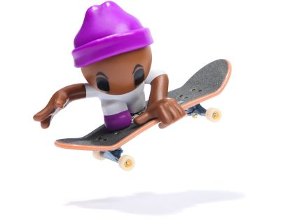 Tech Deck Sk8 Crew fingerboard s figúrkou fialová čepice