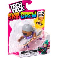 Tech Deck Sk8 Crew fingerboard s figúrkou šedivá kšiltovka 5