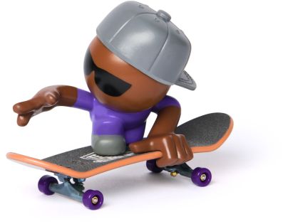 Tech Deck Sk8 Crew fingerboard s figúrkou šedivá kšiltovka