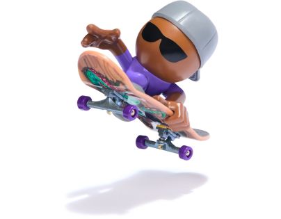 Tech Deck Sk8 Crew fingerboard s figúrkou šedivá kšiltovka